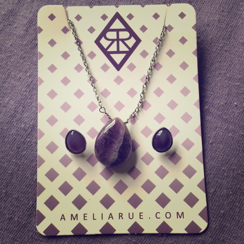 Amethyst jewelry